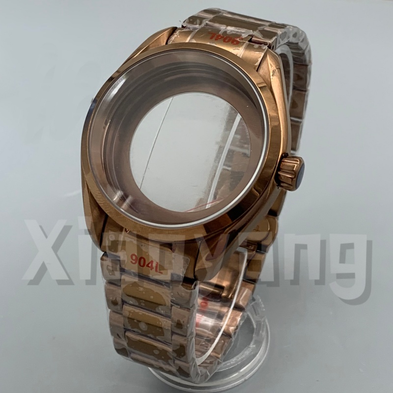 Bronze Case Watch - Caja de Reloj de Latón Rosado