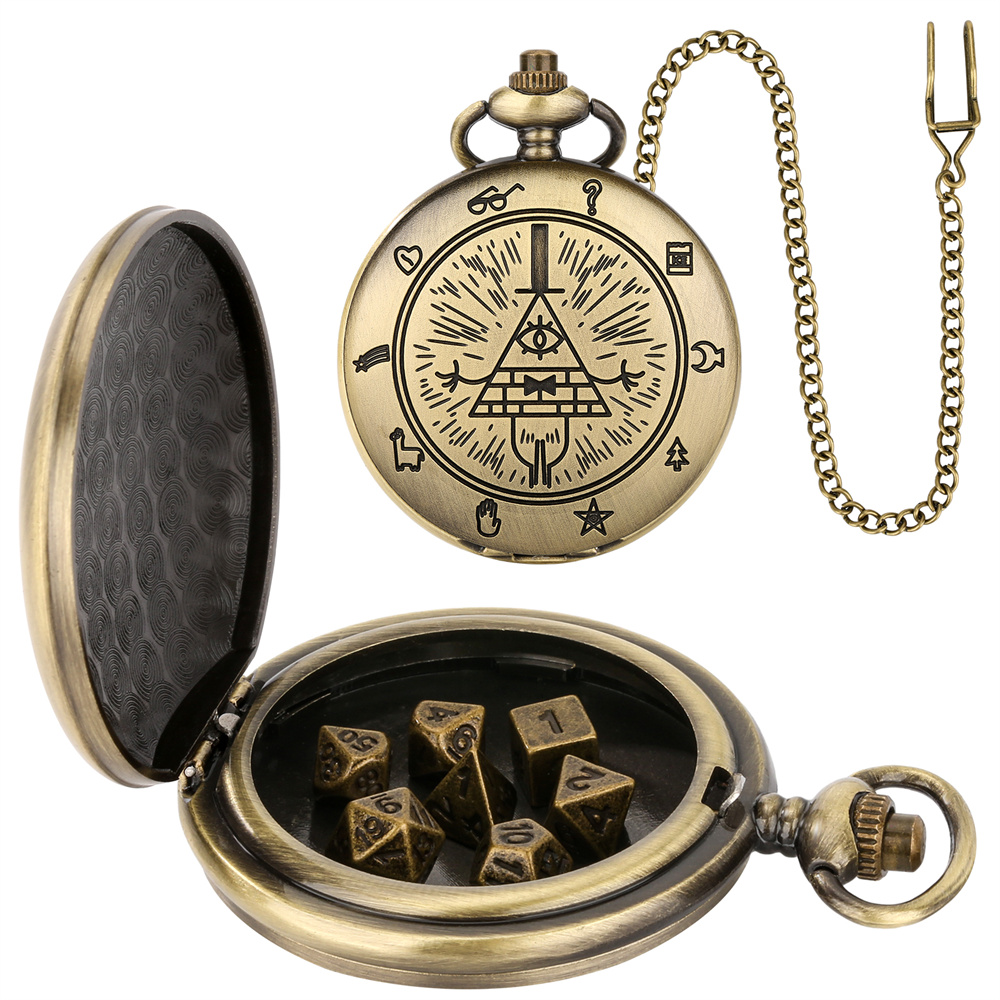 Bronze Case Watch - Caja de reloj de bolsillo vintage