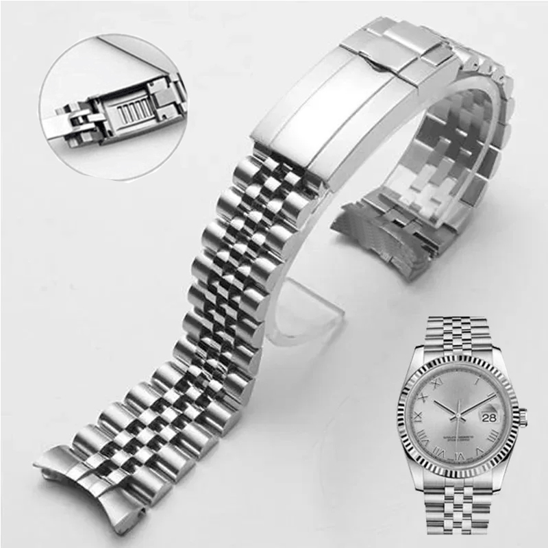 Luxury Watch Class - Correa de reloj Jubilee 904L para