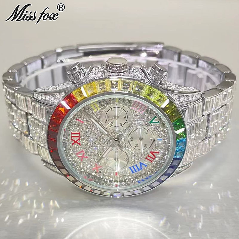 Luxury Watch Exhibition - MISSFOX-Reloj de pulsera de lujo para