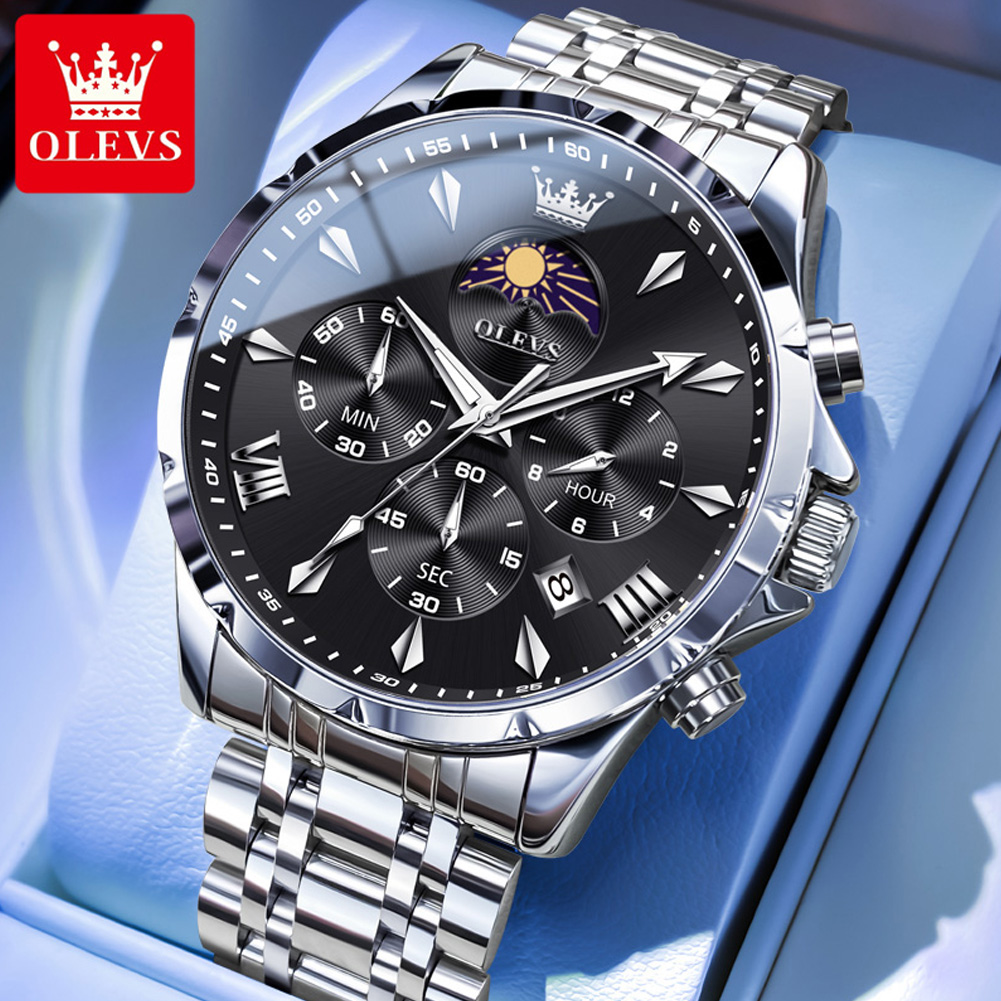 Luxury Watch Exhibition - Reloj de Pulsera OLEVS 3653 con