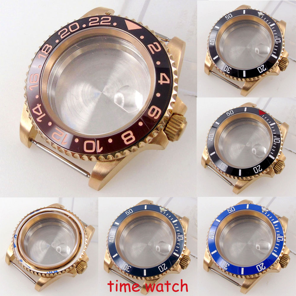 Bronze Case Watch - Caja de reloj para hombre CUSN8