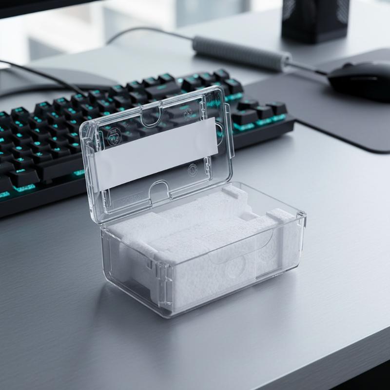 Luxury Watch Packaging Box - Estuche Transparente Vintage para un Solo