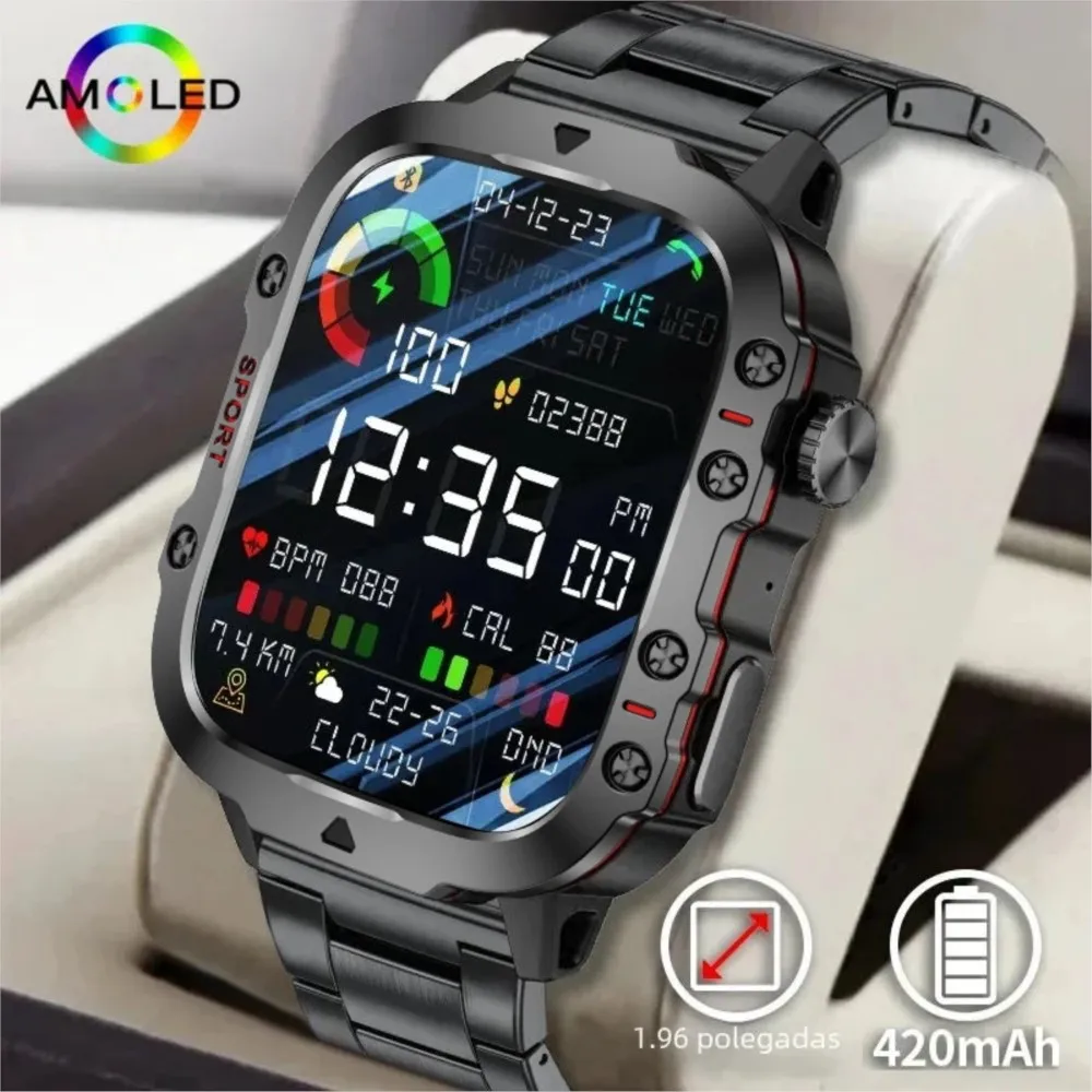Compass Watch Luxury - Relojes Inteligentes Militares Originales para Hombre,