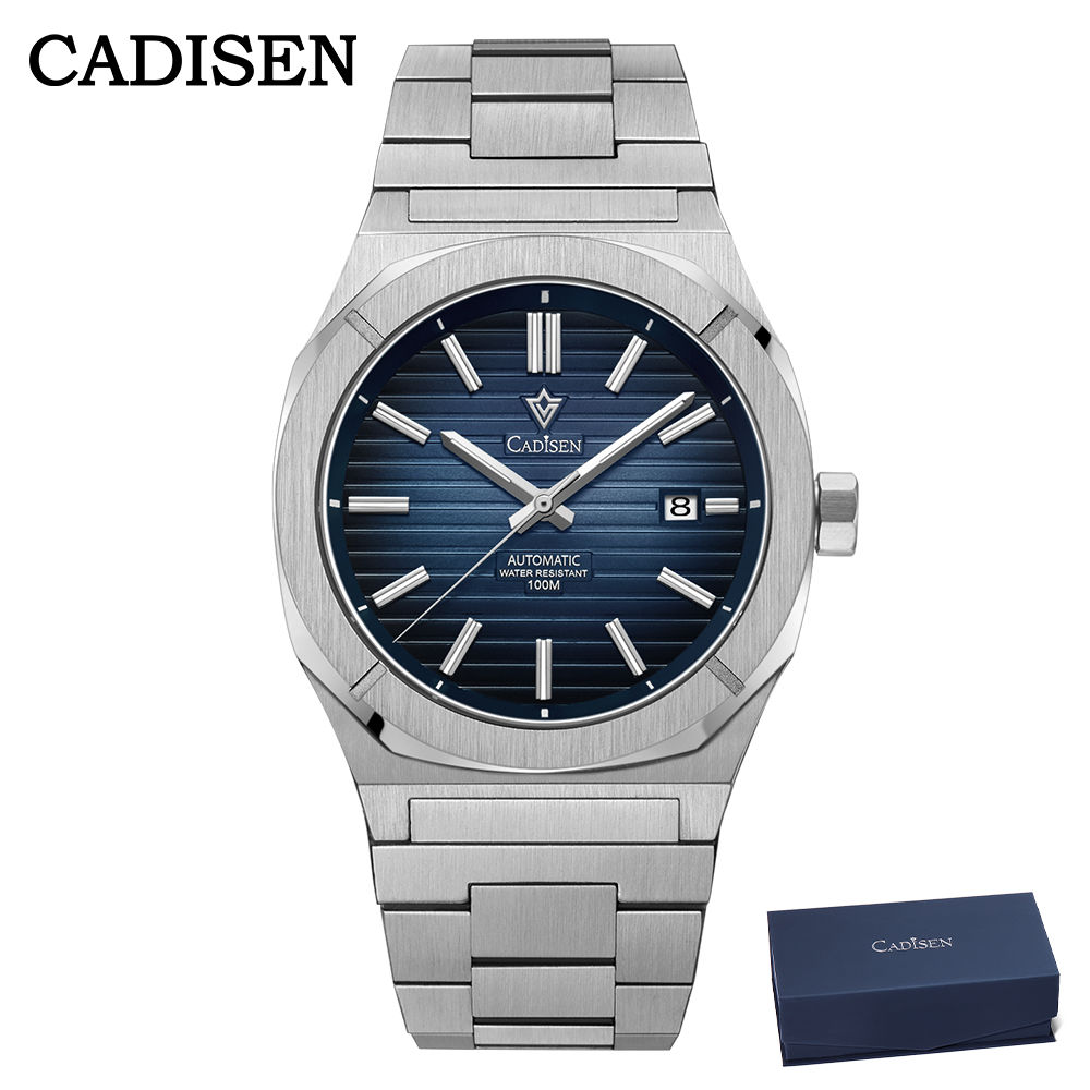 Luxury Watch Box - CADISEN 2026 reloj de buceo zafiro