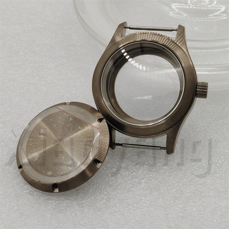 Bronze Case Watch - Caja de reloj piloto de buzo
