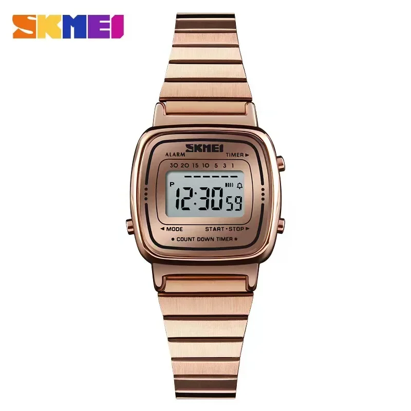 Luxury Watch Exhibition - SKMEI1901-reloj Digital de lujo para mujer,