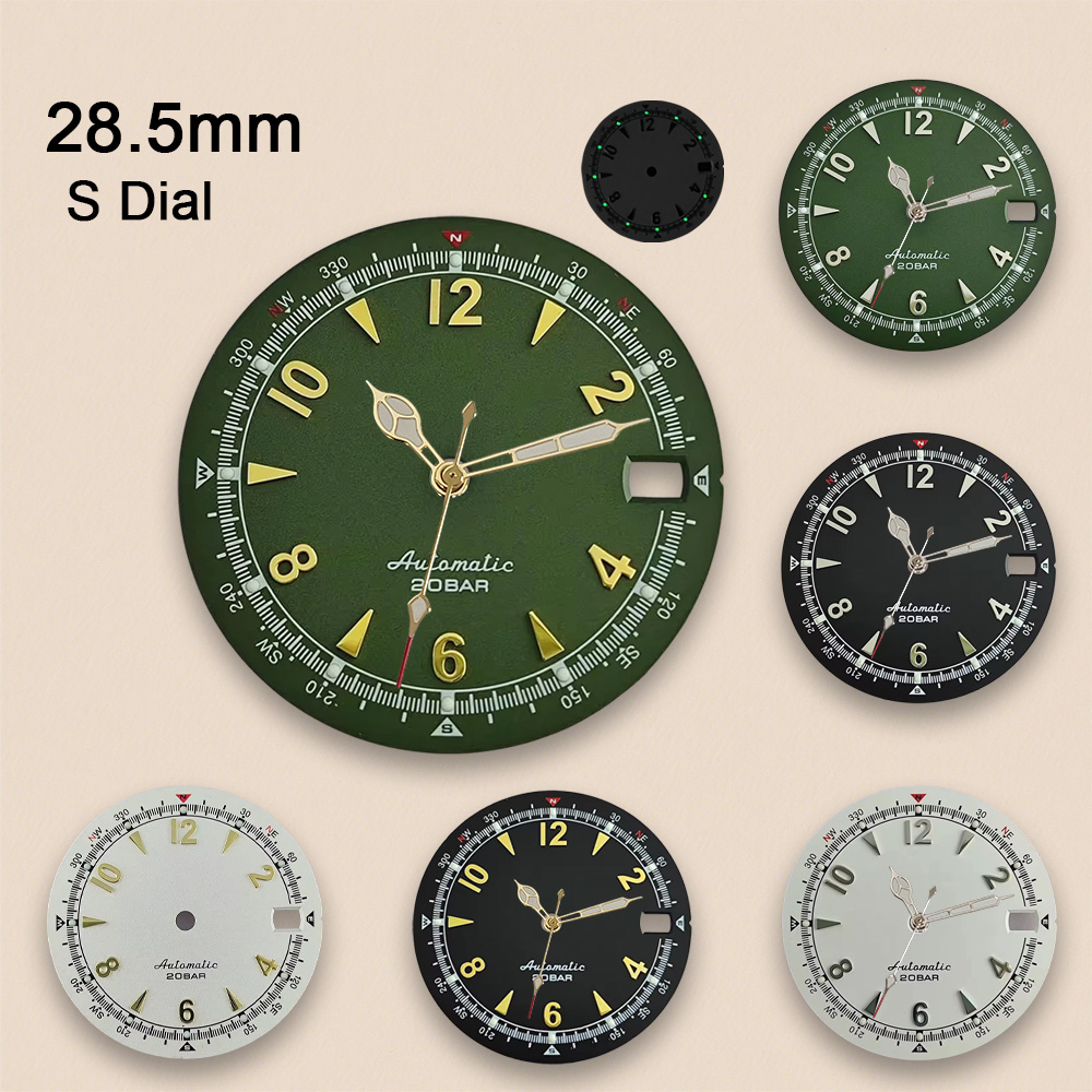 Bronze Case Watch - Nh35 Dial S Logo 28,5mm reloj