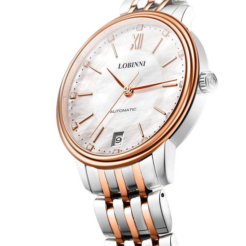 Luxury Watch In Japan - Reloj mecánico automático LOBINNI para mujer,