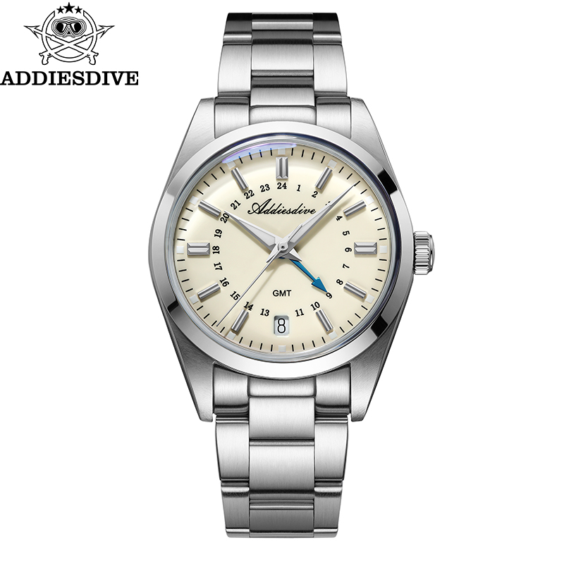 Luxury Watch Exhibition - ADDIESDIVE marca novedosa 36mm reloj GMT