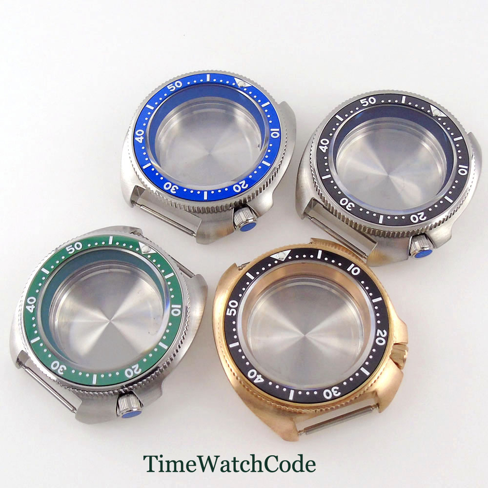 Bronze Case Watch - 316L/bronce tortuga SKX 6105 caja de