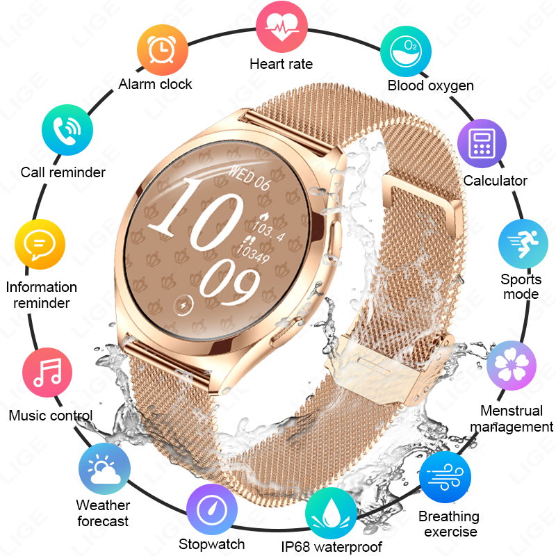 Compass Watch Luxury - Reloj inteligente LIGE de lujo para