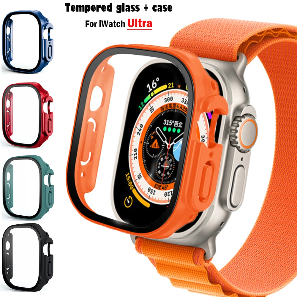 Luxury Watch Packaging Box - Vidrio + funda para Apple Watch