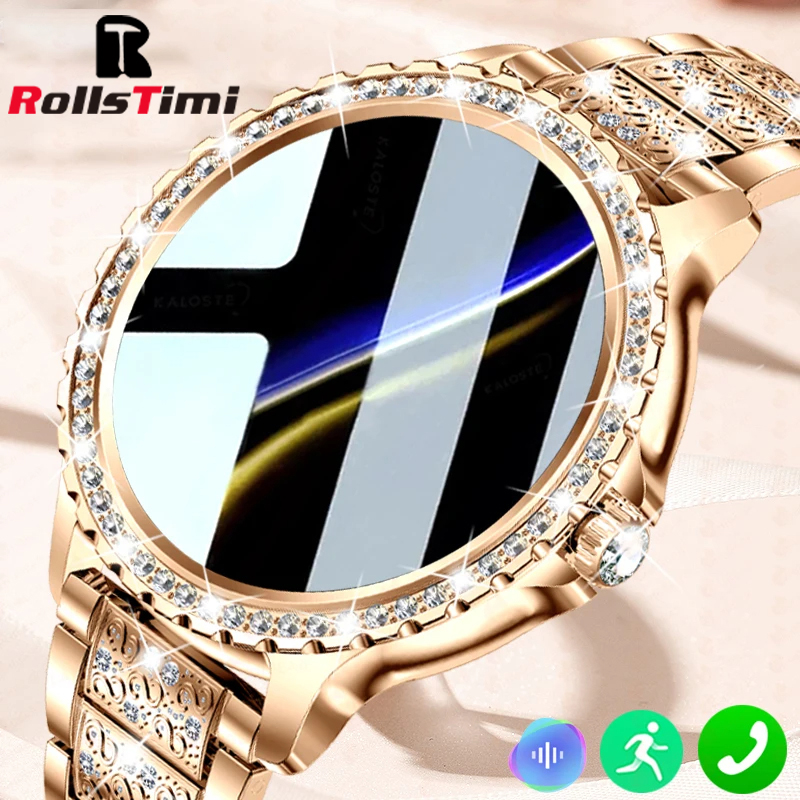 Compass Watch Luxury - Reloj inteligente dorado de lujo a