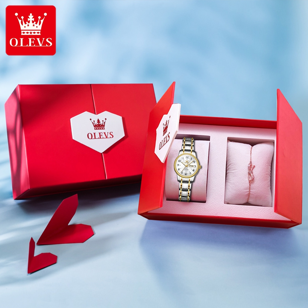 OLEVS 2891 relojes de marca de - Luxury Watch Exhibition reseña y precio