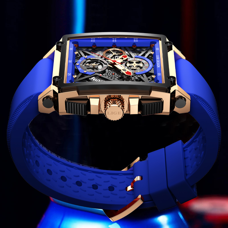 Reloj de Hombre LIGE Fashion S - Luxury Watch Hublot reseña y precio