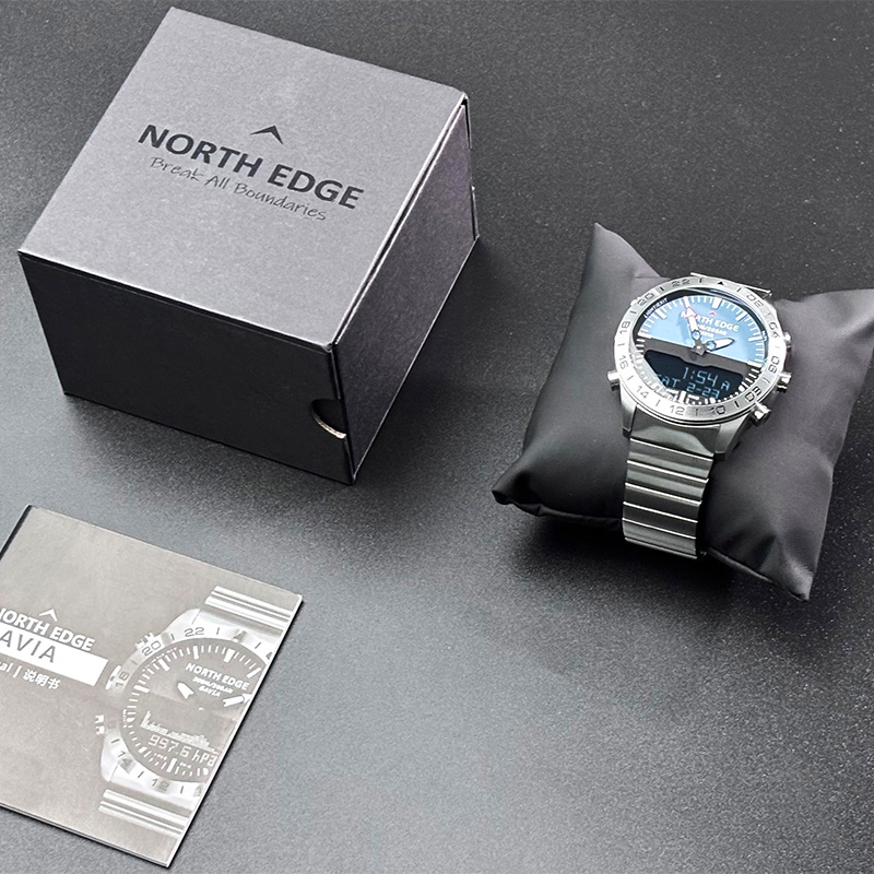 Reloj de buceo NORTH EDGE para - Compass Watch Luxury reseña y precio