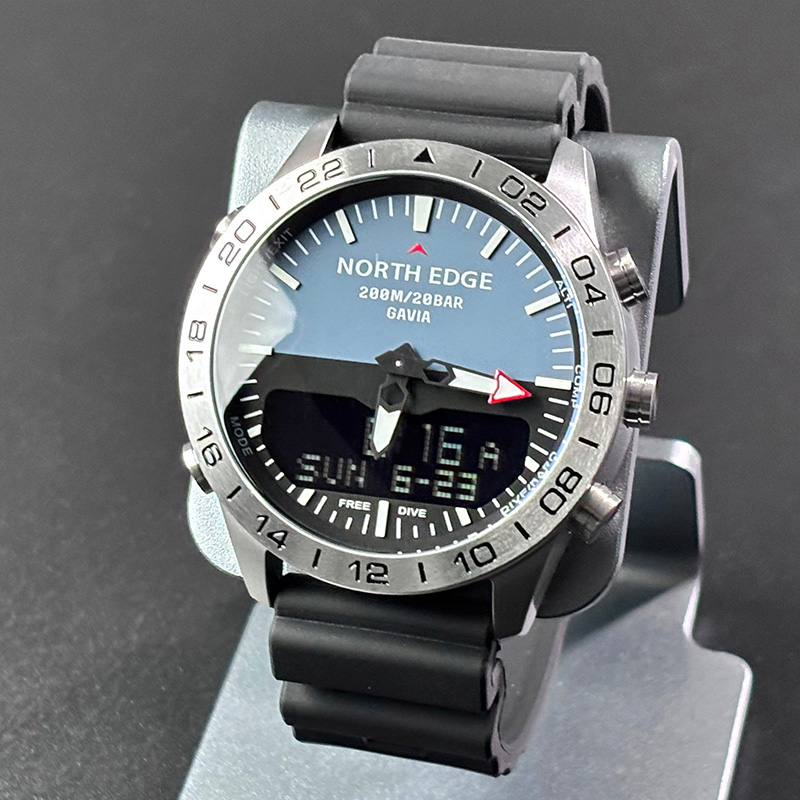 Reloj de buceo NORTH EDGE para - Compass Watch Luxury reseña y precio