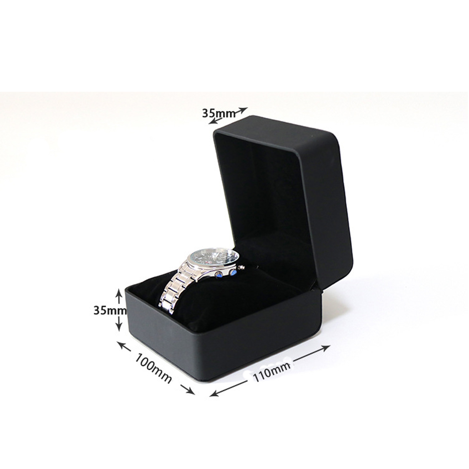 Lnofxas Caja de regalo negra p - Luxury Watch Packaging Box reseña y precio
