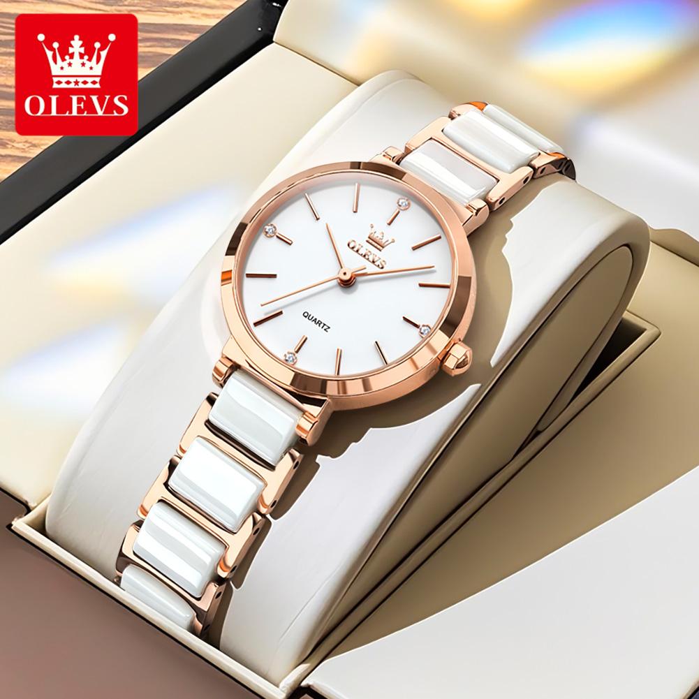 OLEVS Reloj de mujer 5877 Relo - Luxury Watch Box reseña y precio
