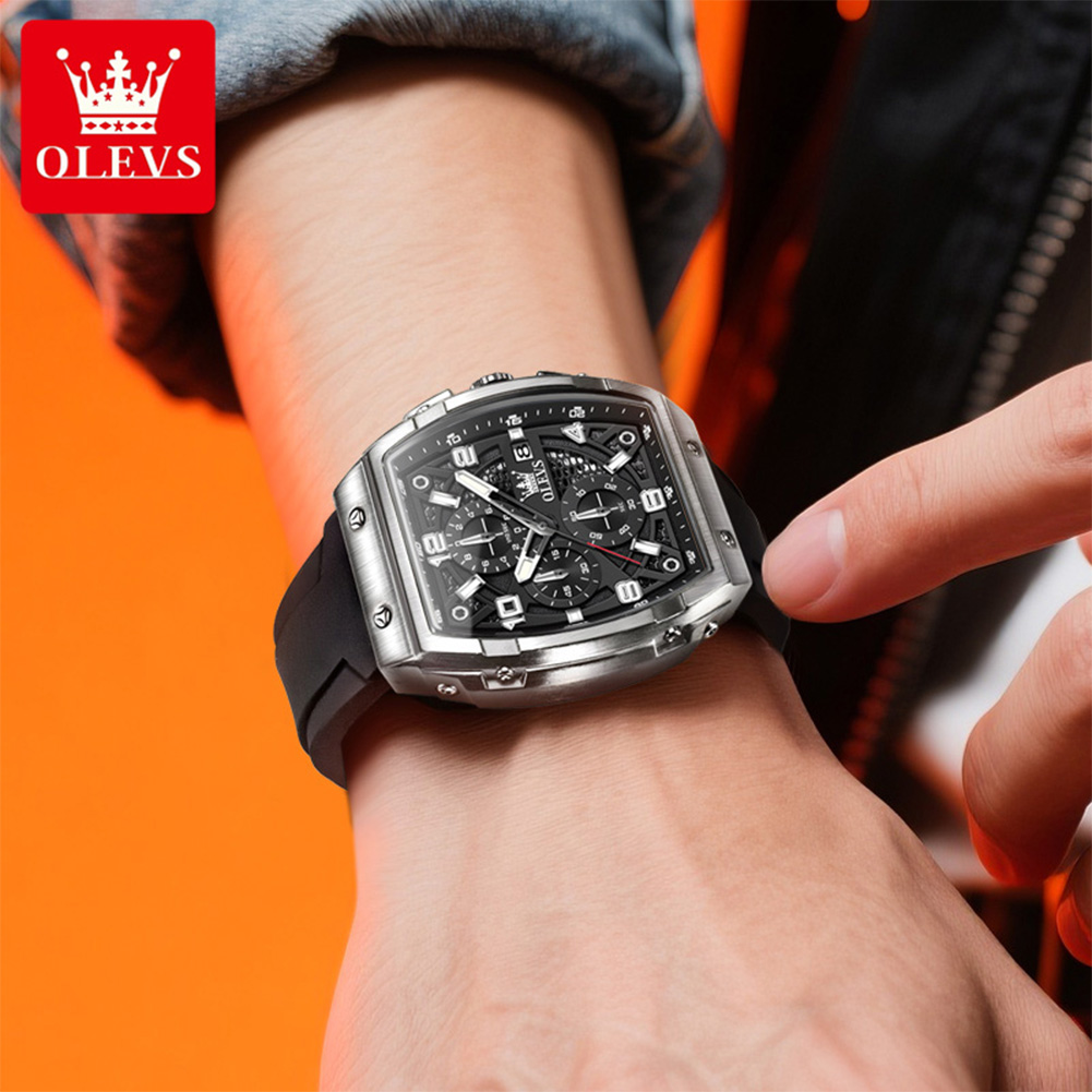 OLEVS relojes para hombre 2976 - Luxury Watch Exhibition reseña y precio