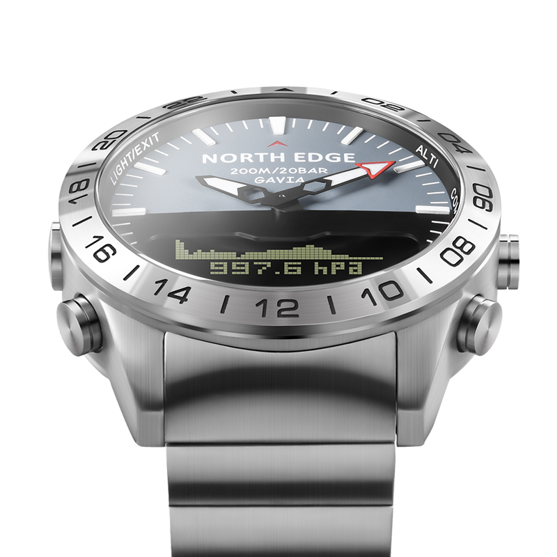 Reloj digital deportivo para h - Compass Watch Luxury reseña y precio