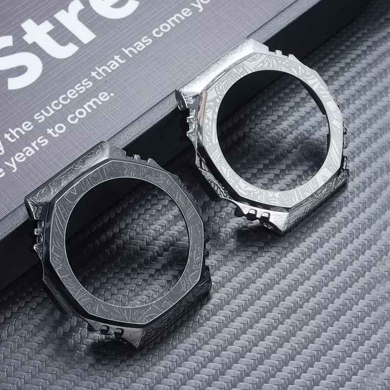 Caja y correa de acero inoxida - Casio Watch G-Shock Ga-2100 reseña y precio