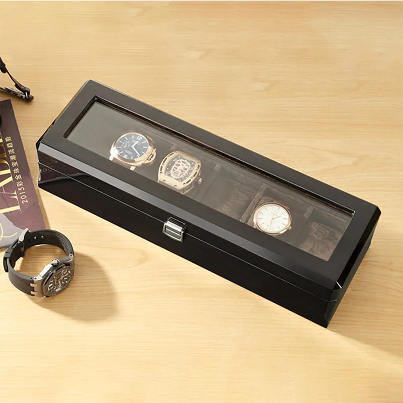 Caja de Relojes de Madera Negr - Luxury Watch E Jewellery reseña y precio