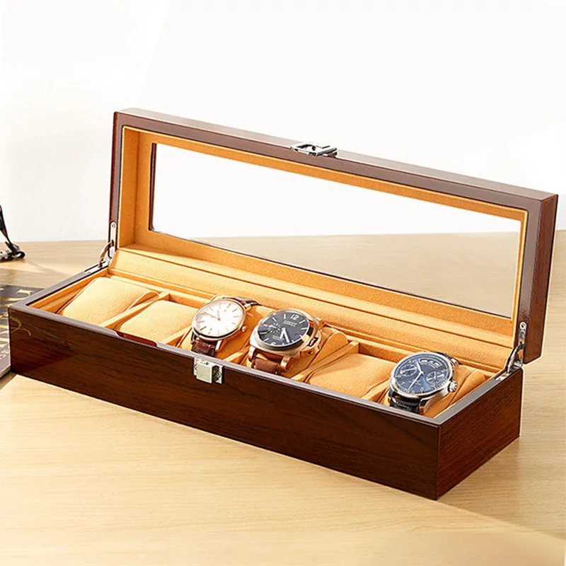 Caja de Relojes de Madera Negr - Luxury Watch E Jewellery reseña y precio