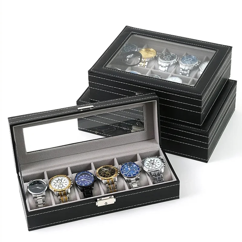 Caja de Exhibición de Cuero PU - Luxury Watch Packaging Box reseña y precio