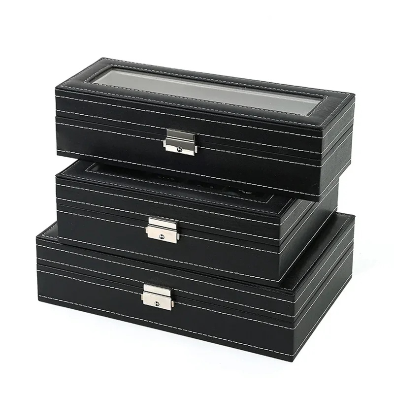 Caja de Exhibición de Cuero PU - Luxury Watch Packaging Box reseña y precio