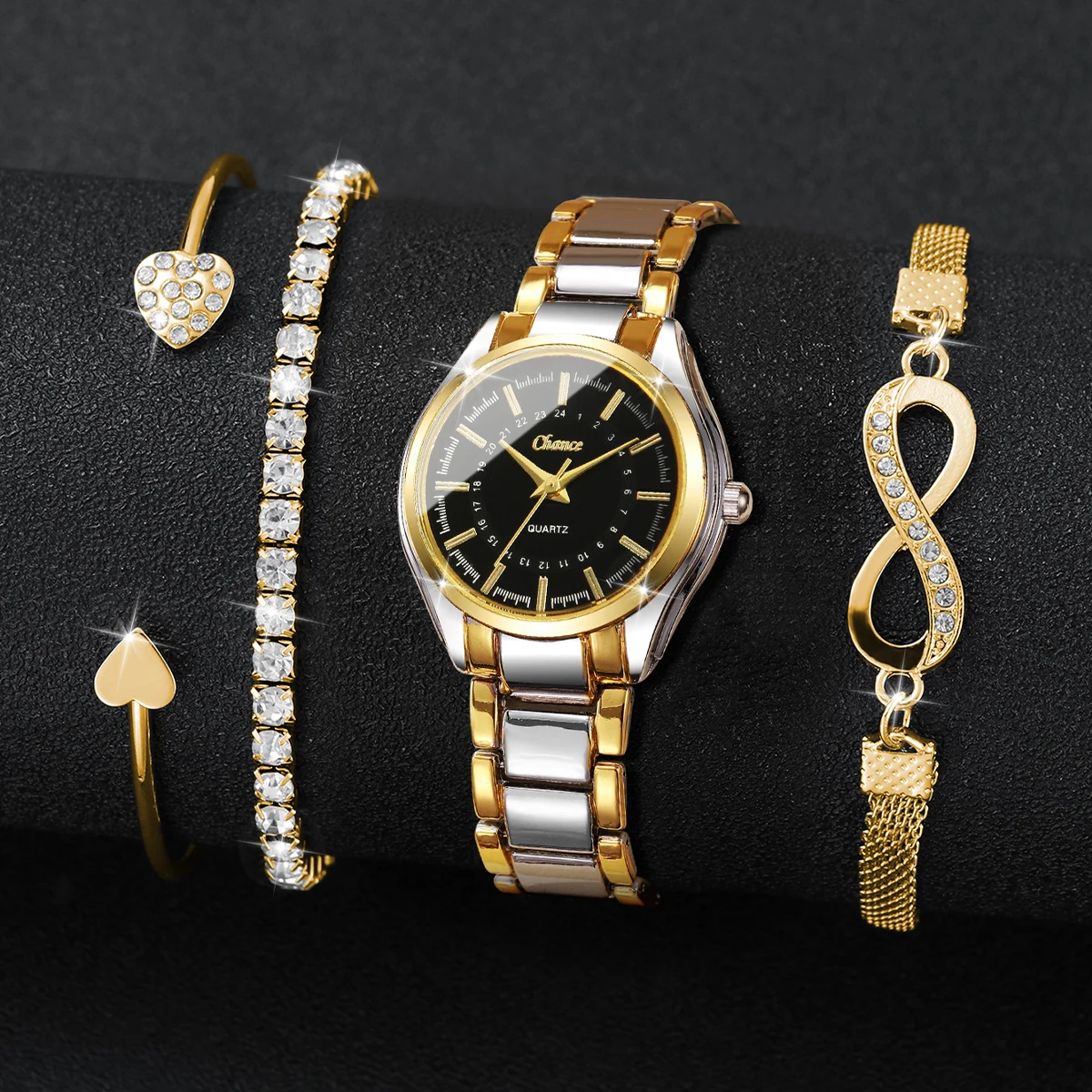 Conjunto de 4 relojes elegante - Luxury Watch Packaging Box reseña y precio