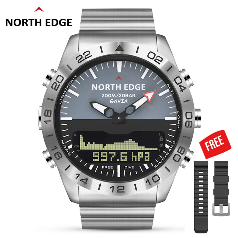 Hombres Buceo Deportes Reloj d - Compass Watch Luxury reseña y precio