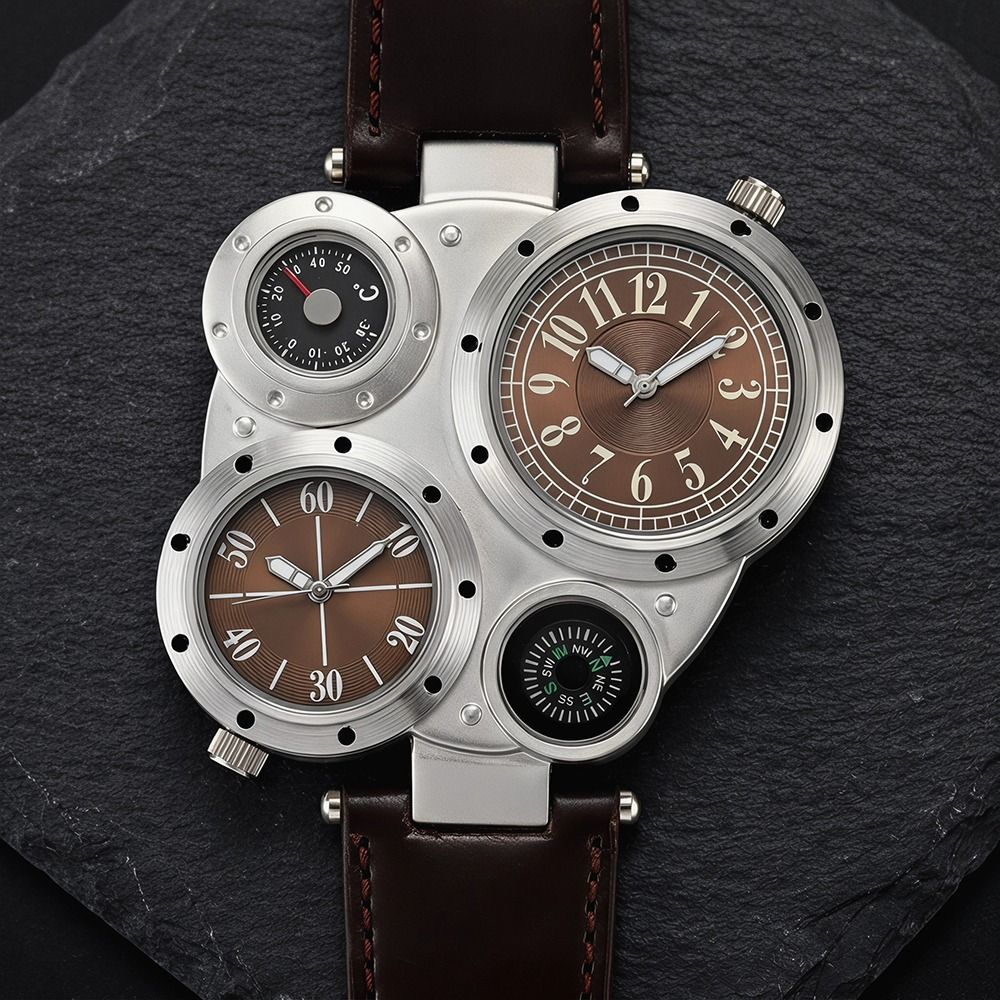 Reloj de Pulsera de Cuero PU d - Compass Watch Luxury reseña y precio