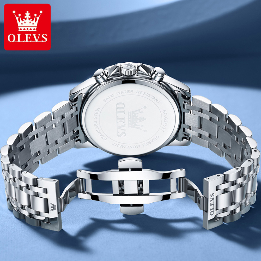 Reloj de Pulsera OLEVS 3653 co - Luxury Watch Exhibition reseña y precio