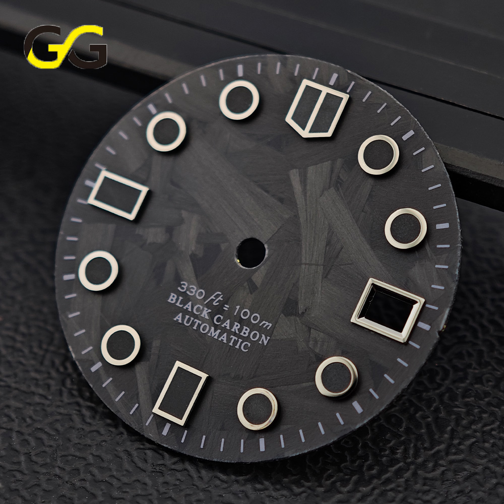 Esfera de Reloj de Fibra de Ca - Bronze Case Watch reseña y precio