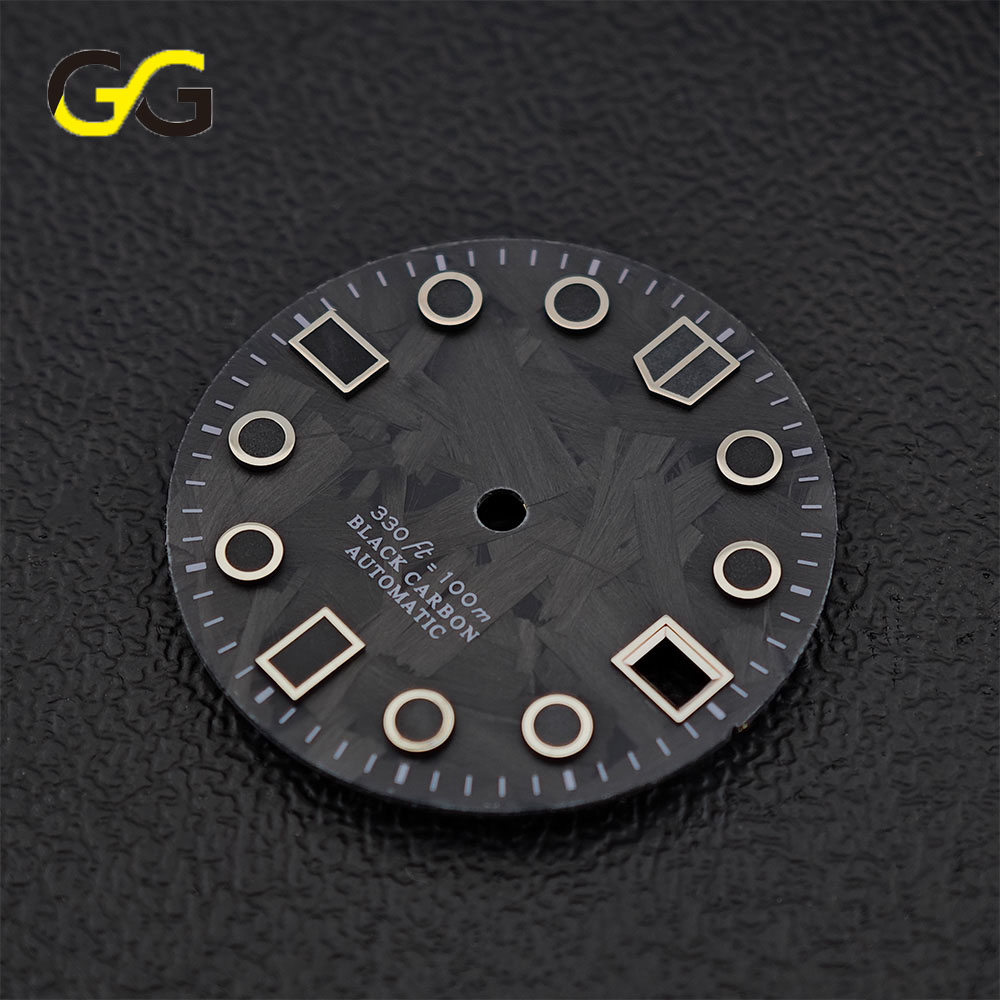 Esfera de Reloj de Fibra de Ca - Bronze Case Watch reseña y precio