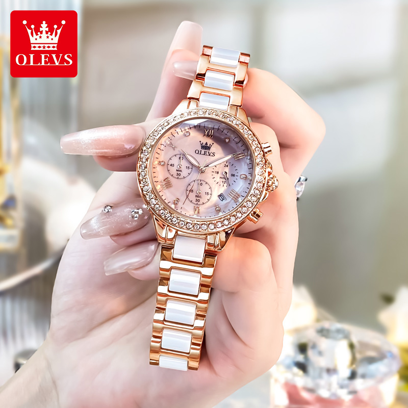 OLEVS 9999 Reloj de Mujer marc - Luxury Watch Brand For Women reseña y precio