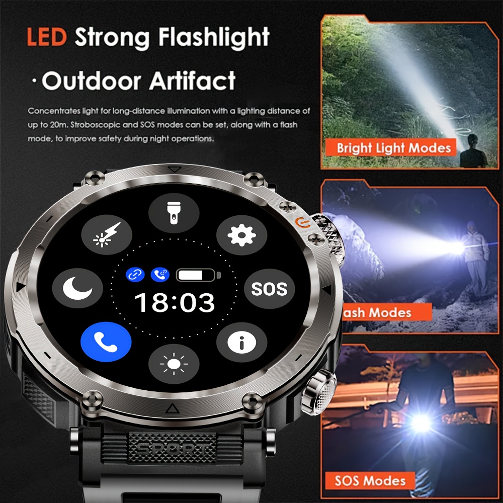 Reloj Inteligente DAORKOW, Nue - Compass Watch Luxury reseña y precio