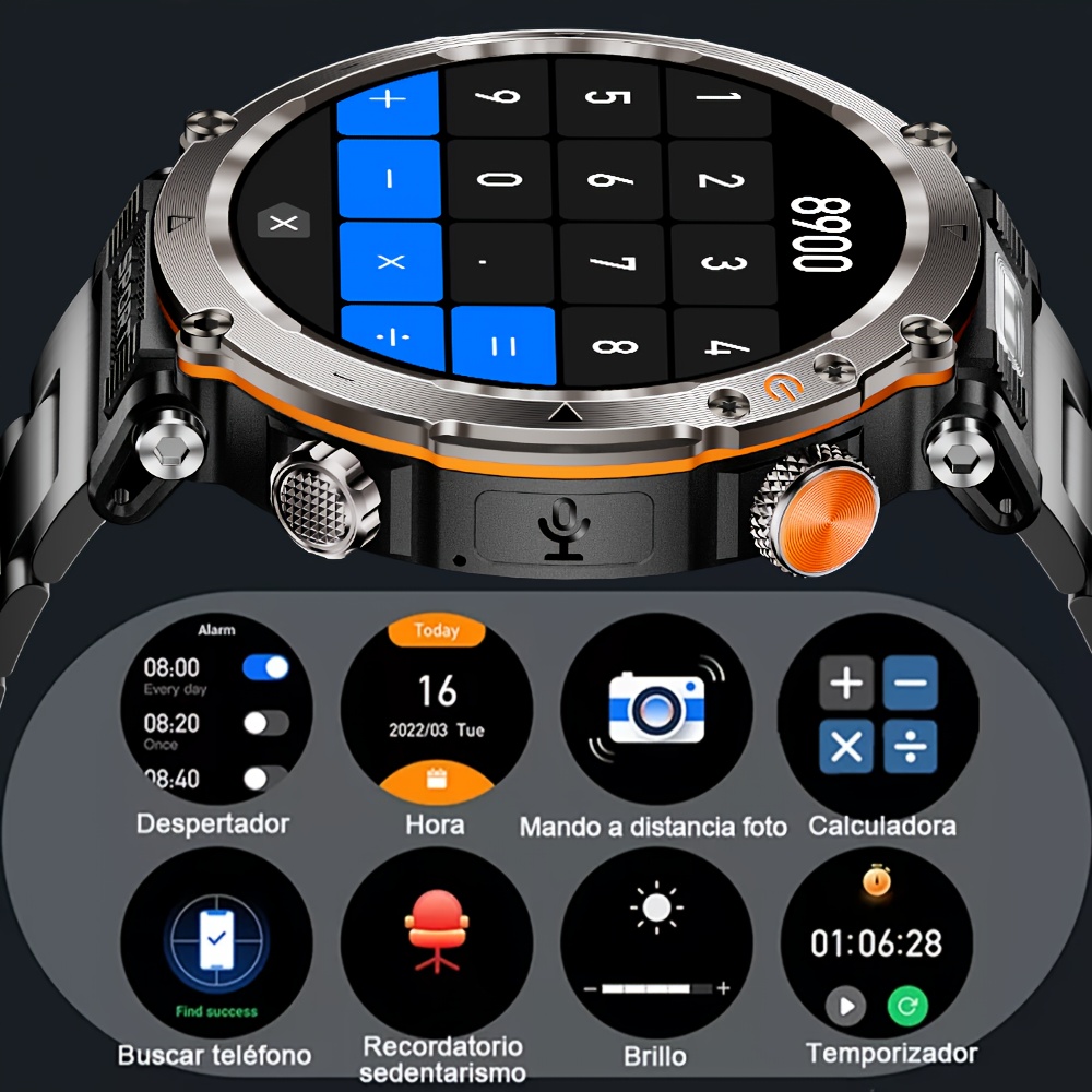 Reloj Inteligente DAORKOW, Nue - Compass Watch Luxury reseña y precio