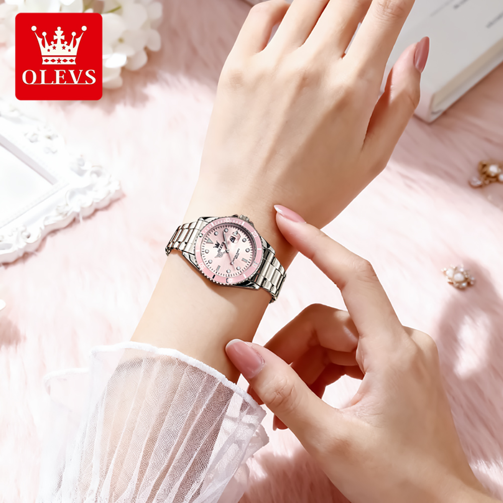 OLEVS-relojes de cuarzo de luj - Luxury Watch Brand For Women reseña y precio