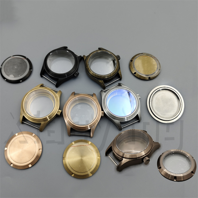 Caja de reloj piloto de buzo d - Bronze Case Watch reseña y precio