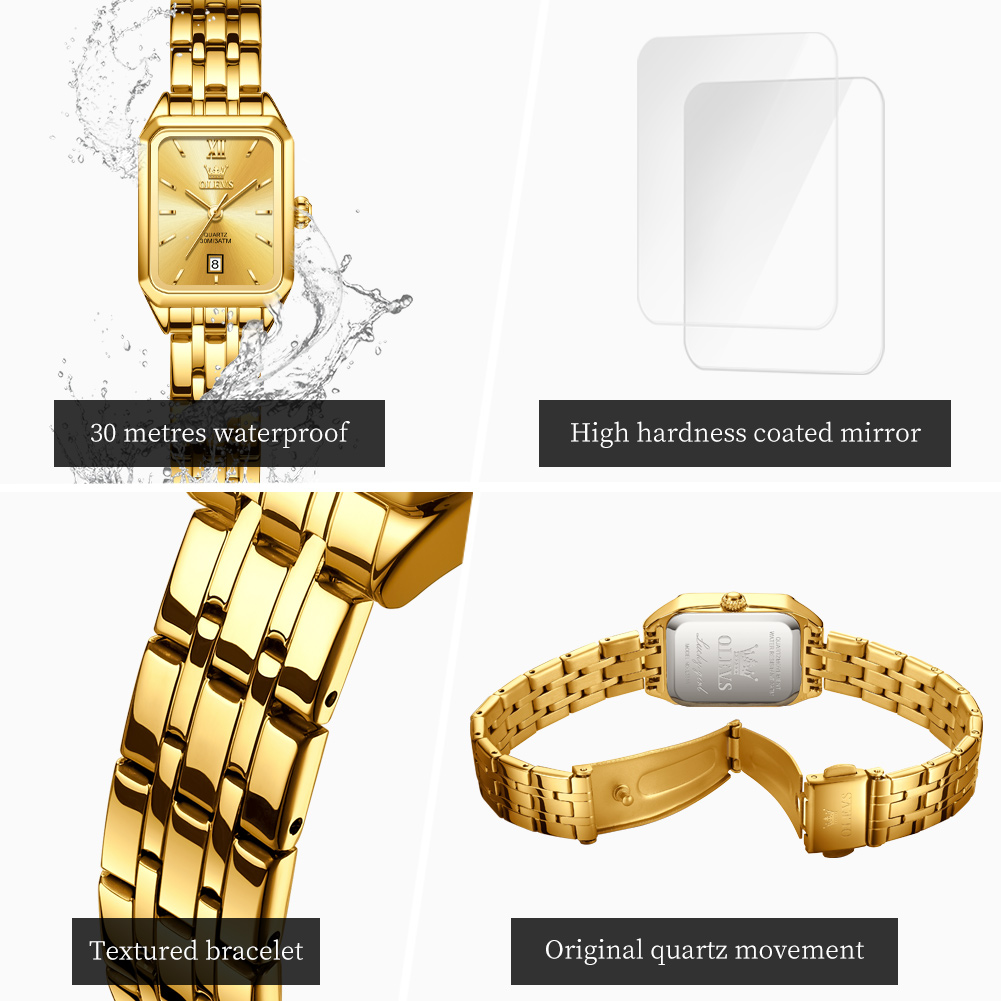 OLEVS, relojes de lujo de marc - Luxury Watch Brand For Women reseña y precio