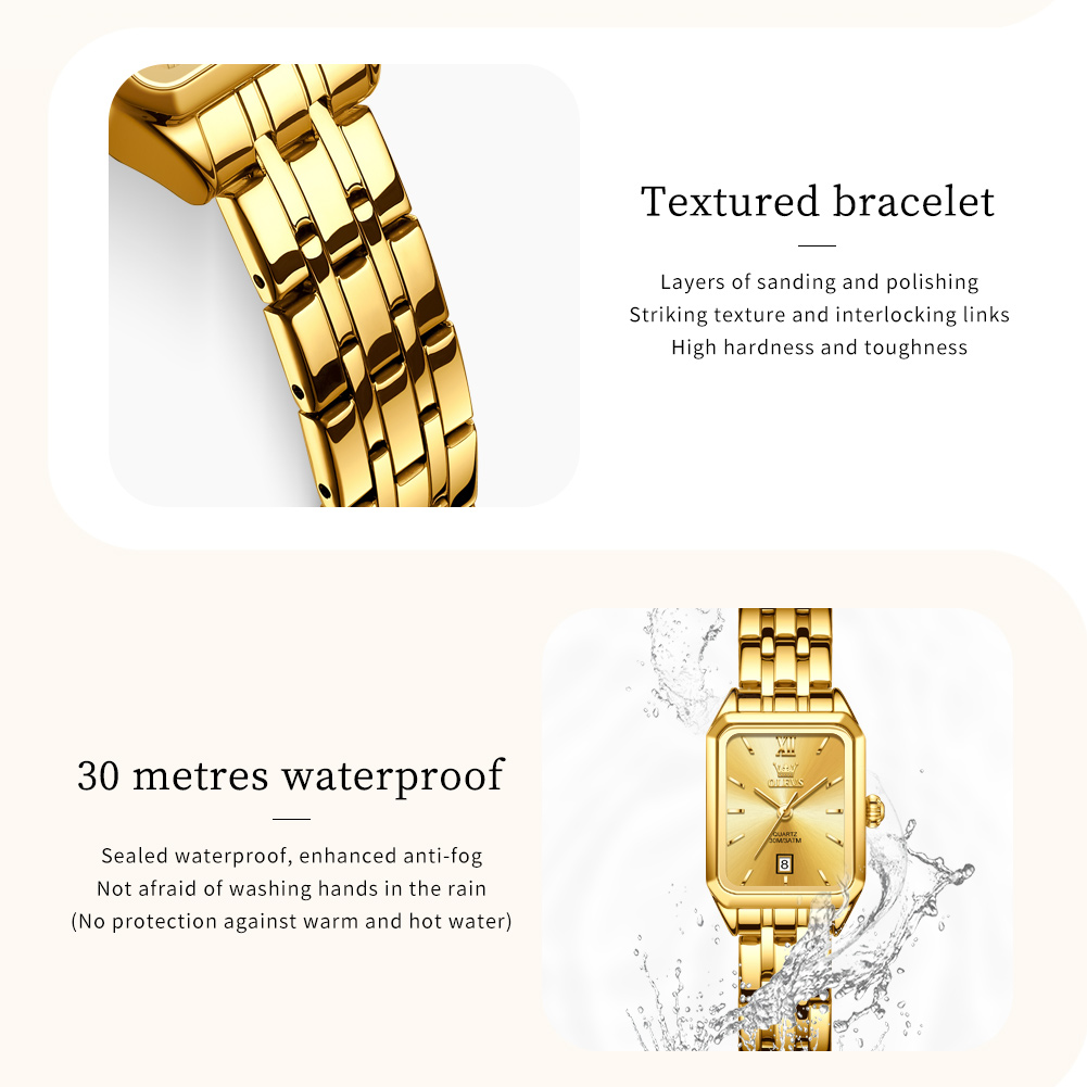 OLEVS, relojes de lujo de marc - Luxury Watch Brand For Women reseña y precio
