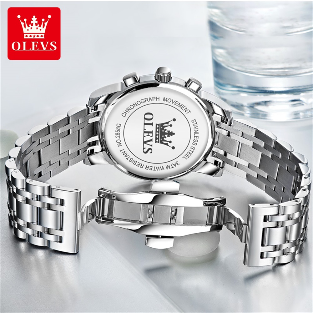OLEVS Relojes populares para h - Luxury Watch Exhibition reseña y precio
