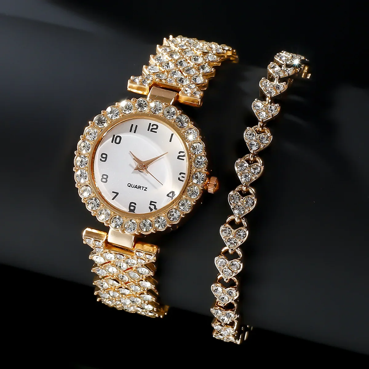 1 Uds./2 uds. Conjunto de relo - Ladies Luxury Watch reseña y precio