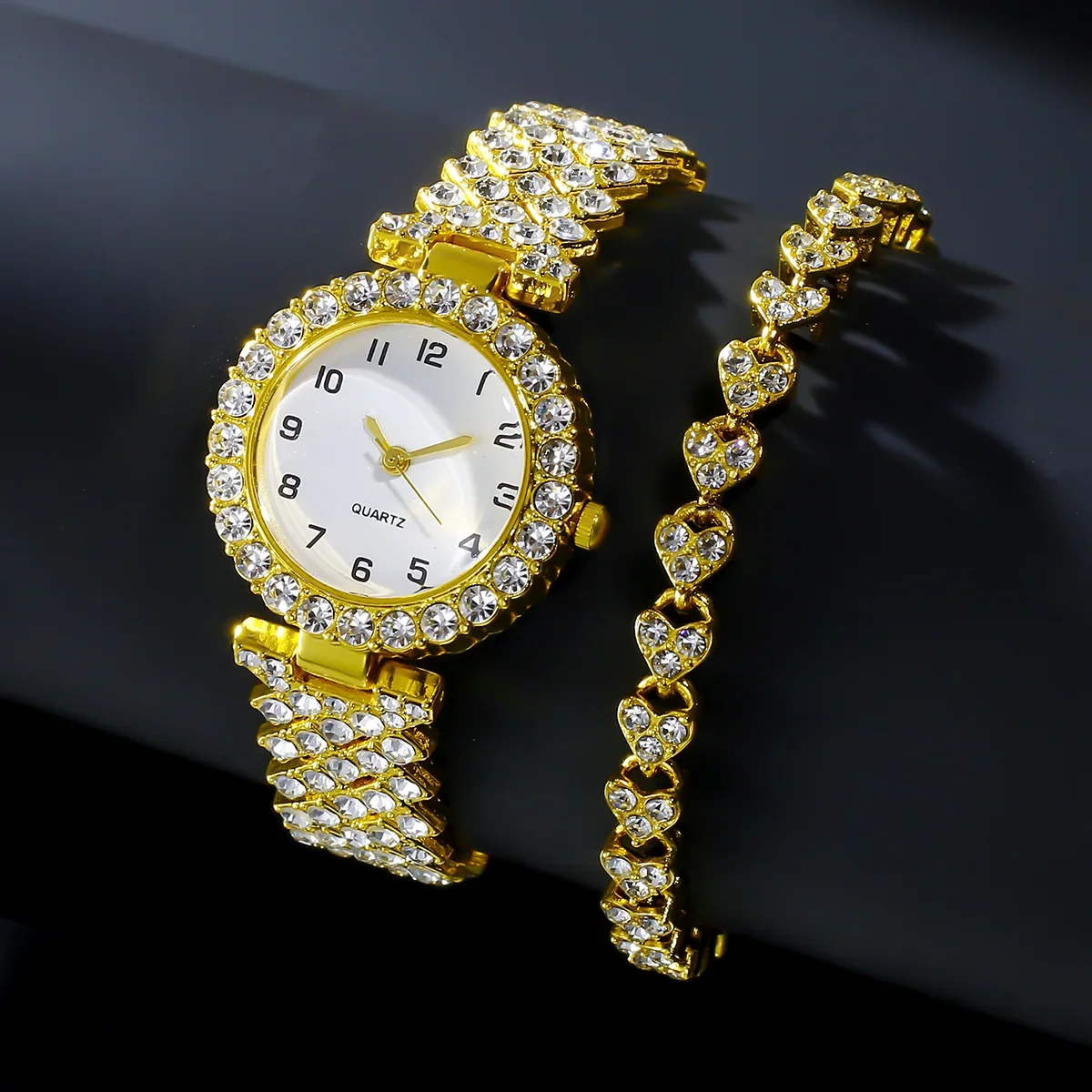 1 Uds./2 uds. Conjunto de relo - Ladies Luxury Watch reseña y precio