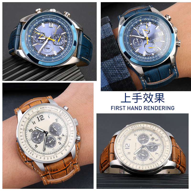 Pulsera de piel de vaca autént - Luxury Watch Class reseña y precio