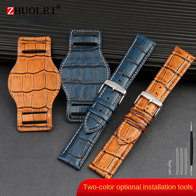 Pulsera de piel de vaca autént - Luxury Watch Class reseña y precio