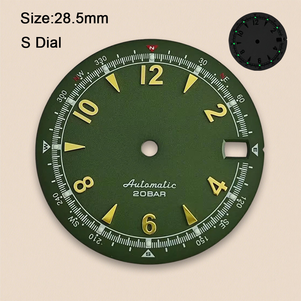 Nh35 Dial S Logo 28,5mm reloj  - Bronze Case Watch reseña y precio